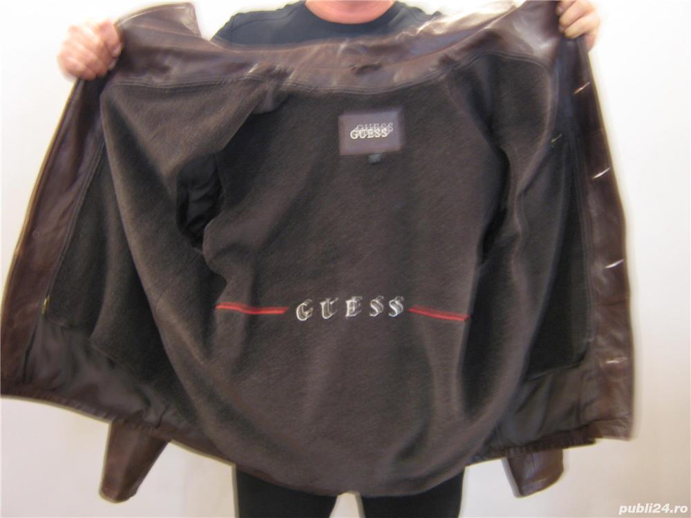 Geaca de Piele GUESS Originala NOU cumparat din SUA