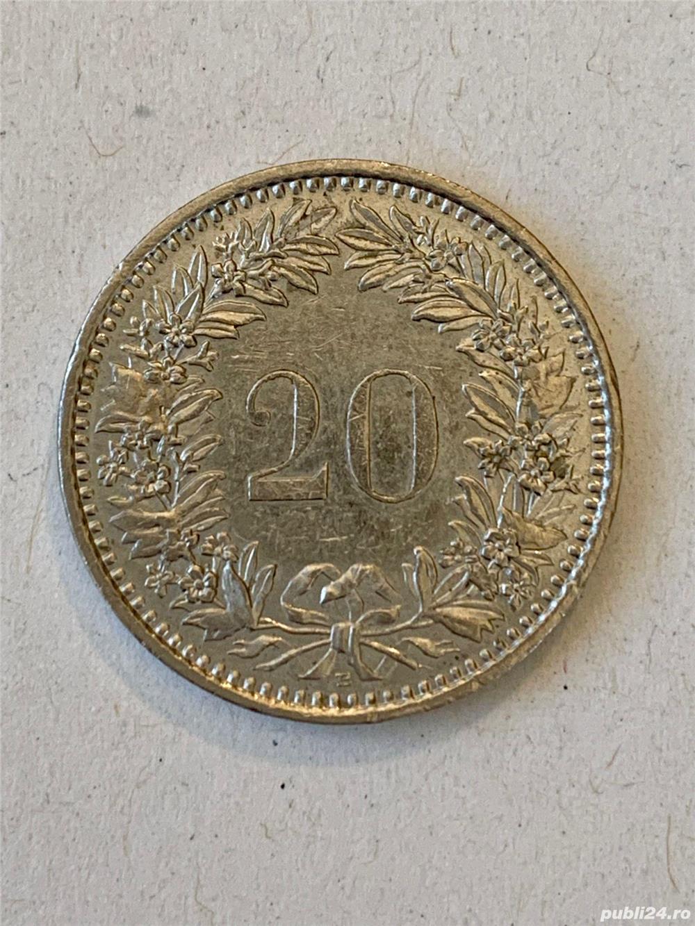 Moneda 20 RAPPEN - 20 RAPEN - 1999 - Elvetia - KM 29a (120)