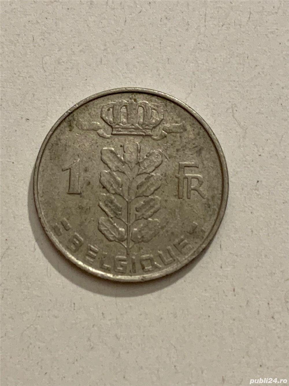 Moneda 1 FRANC - Belgia - 1963 - KM 142.1 (138)
