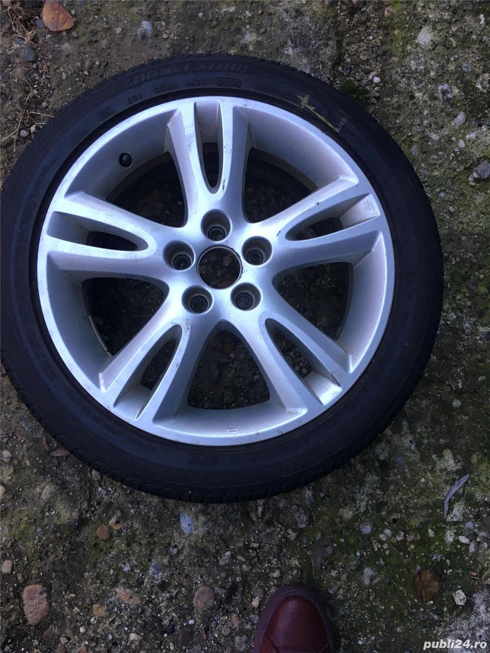 Roata completa originala skoda fabia 2 ,roomster din aliaj.