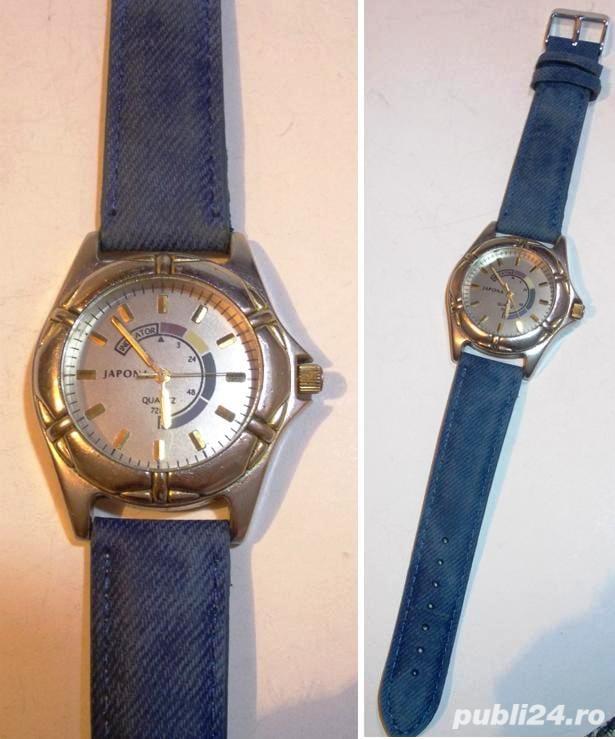 ceas barbatesc JAPONA, pastrat bine, functional