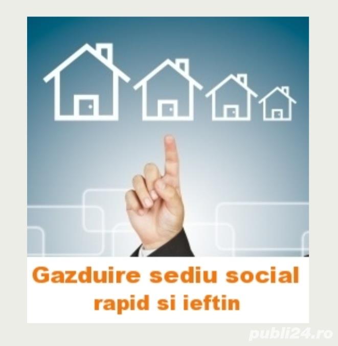 Găzduire sediu social și sediu profesional SRL/PFA/II/IF