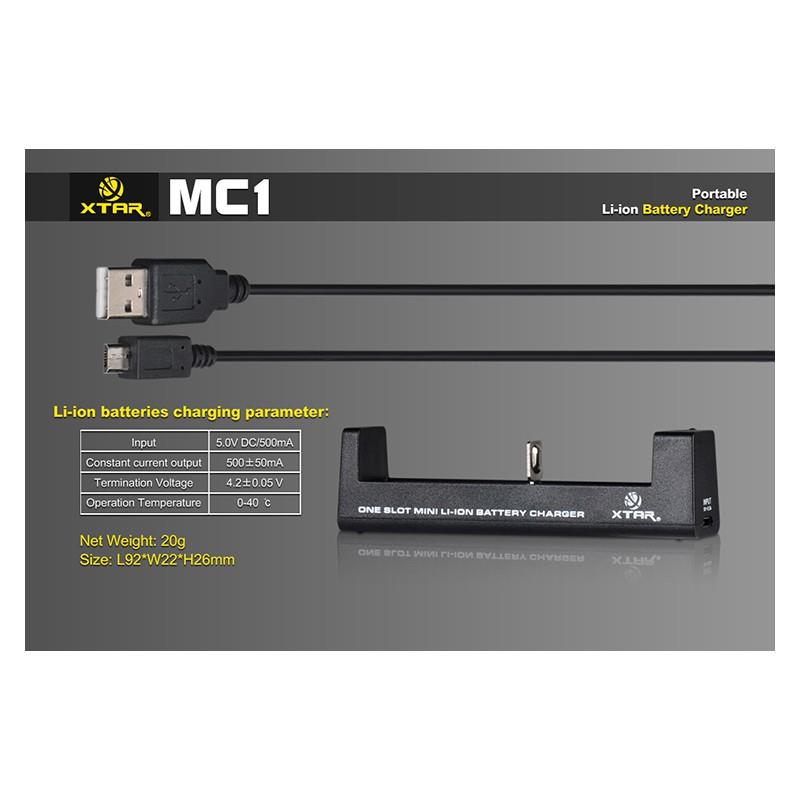 Xtar MC1 incarcator usb baterii acumulatori