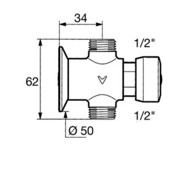 robinet temporizat dus pisoar WC VENTILT Inchidere automata fluxometru