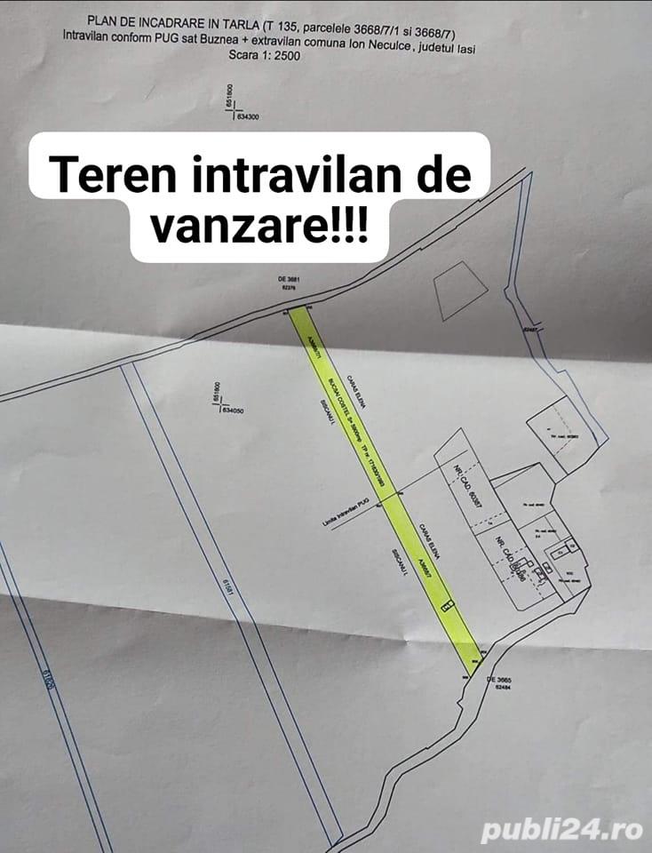 vand teren intravilan