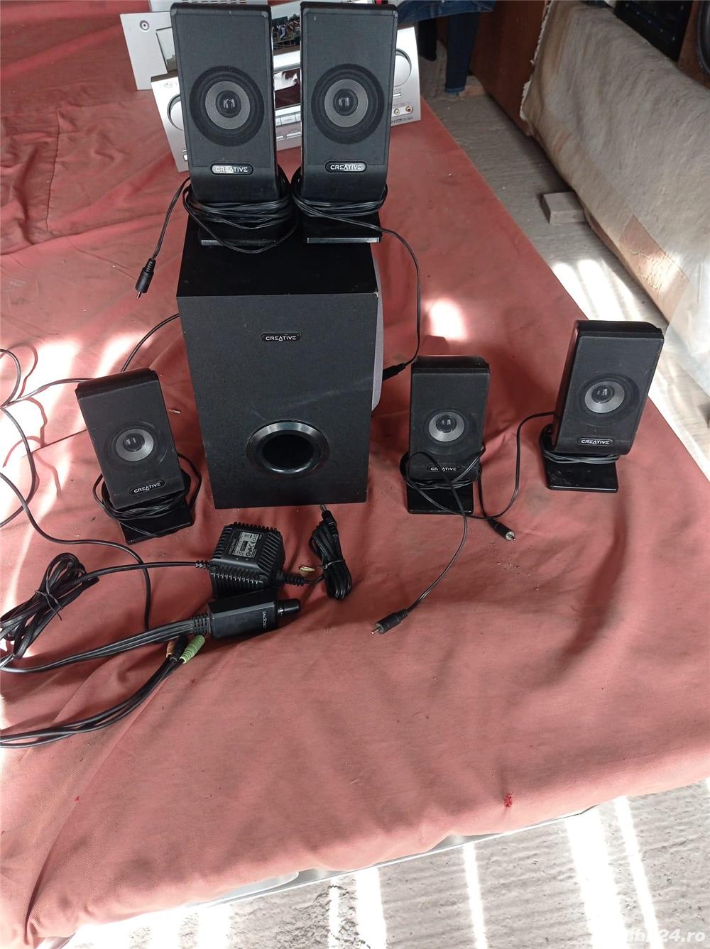 sistem creative 5.1 model a500 de 50w