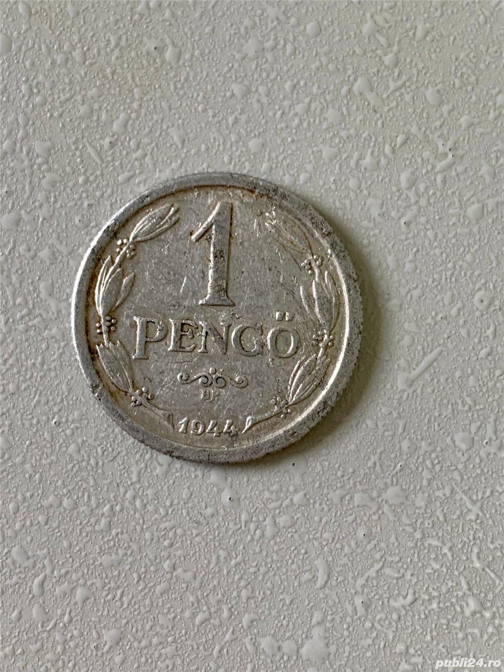Moneda 1 PENGO - 1944 - Ungaria - KM 521 (229)