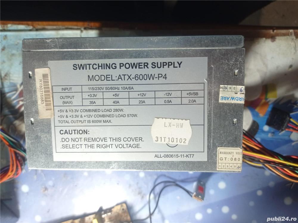sursa pc atx 600w-p4 