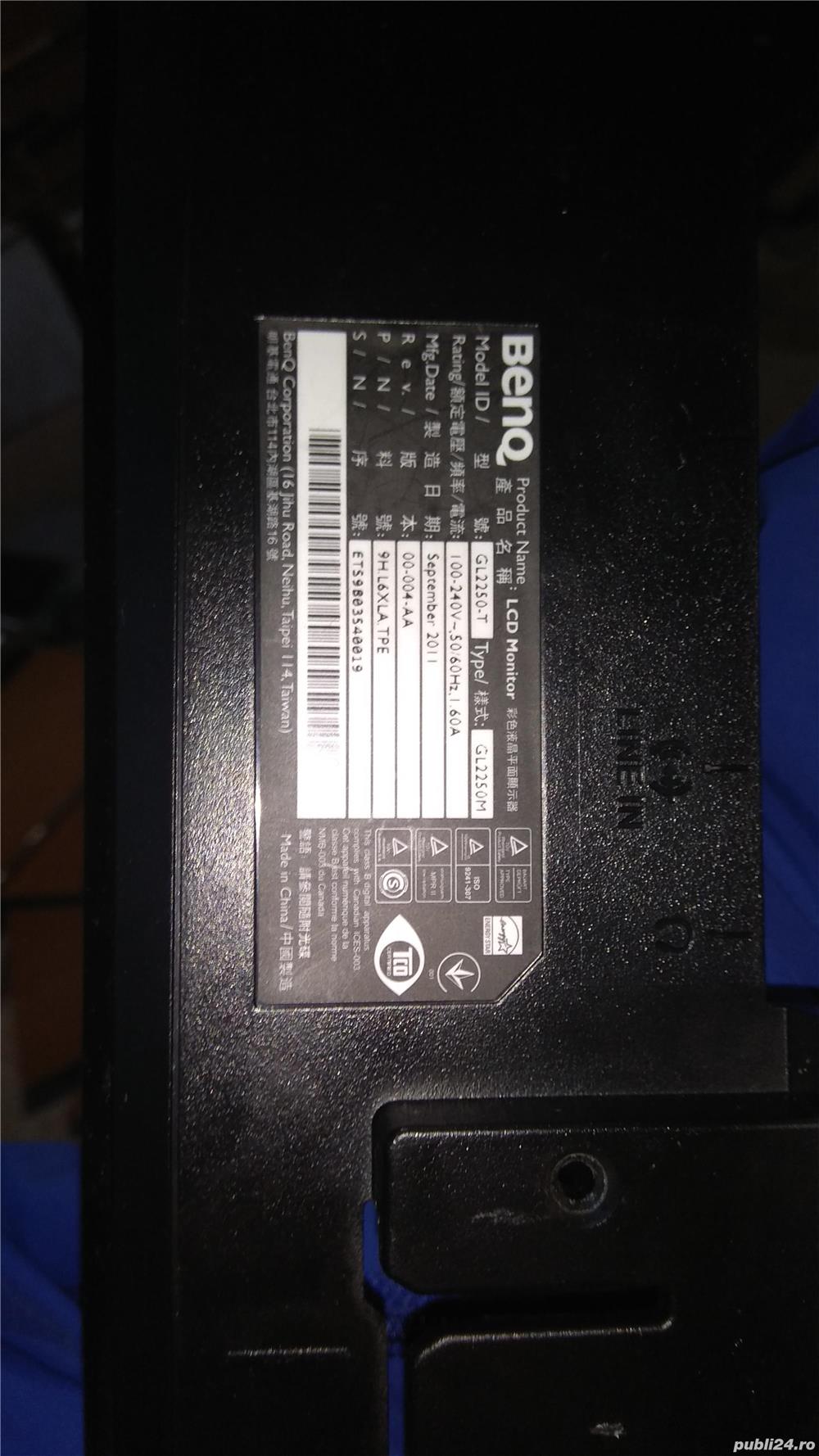 sursa+placa digitala monitor Benq gl 2250-t