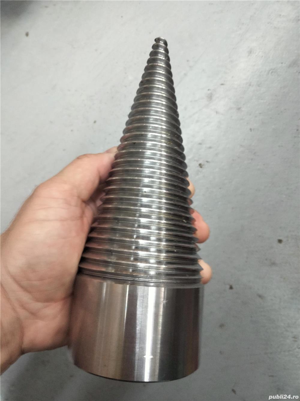 Con crapator spărgător lemne otel tratat, urgent