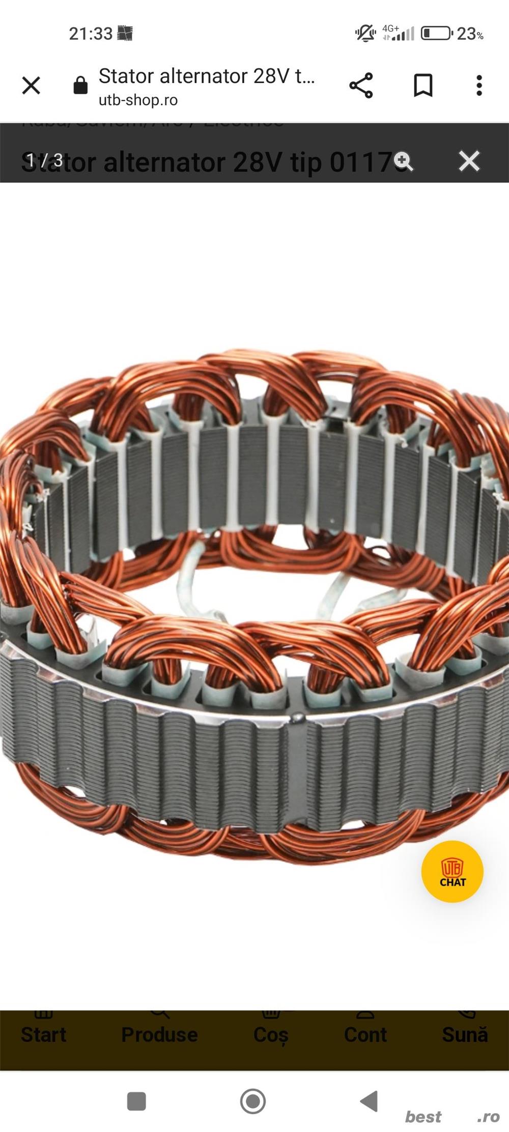 Stator alternator Raba