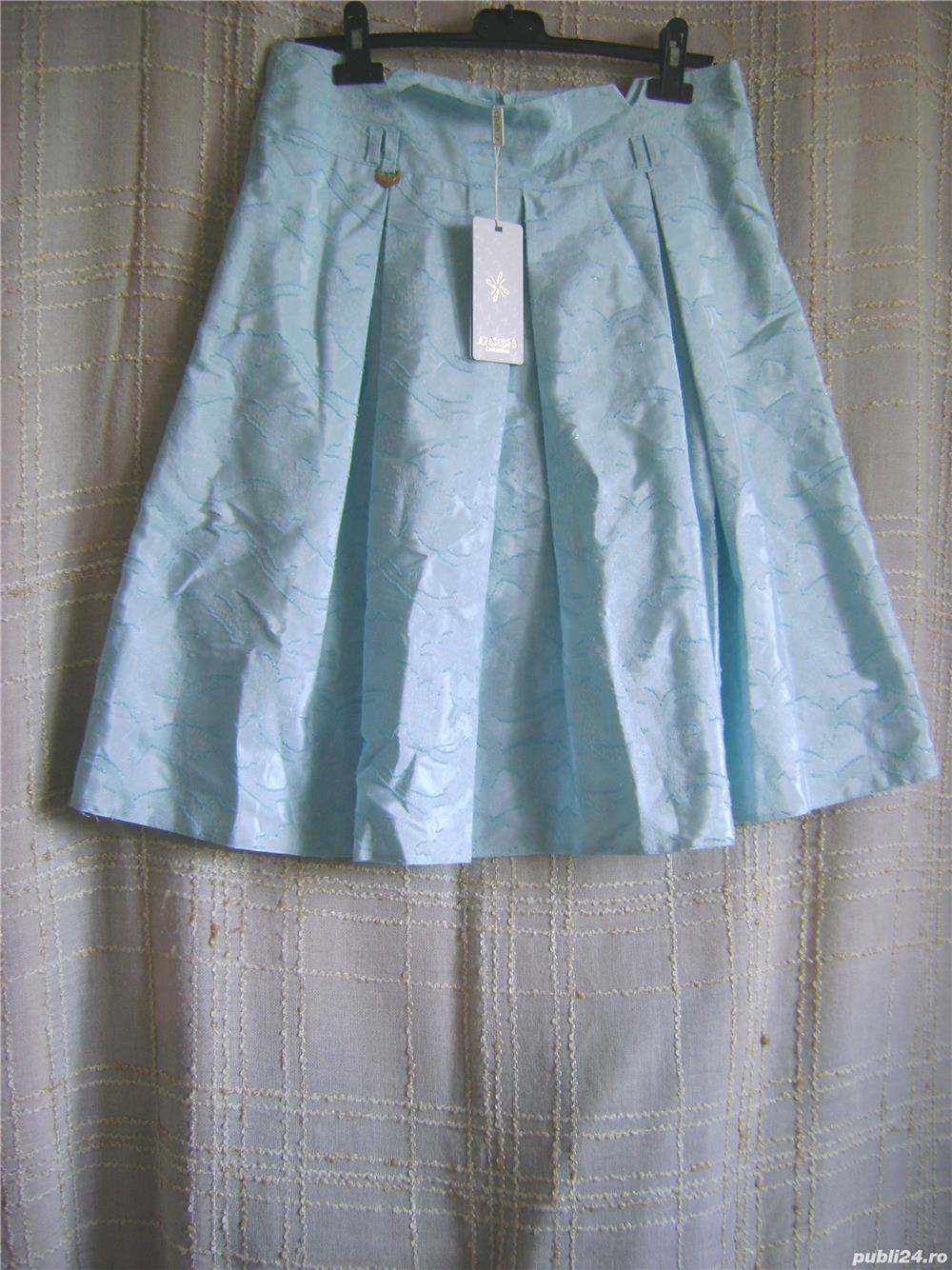 Fustă vertnil, cu etichetă