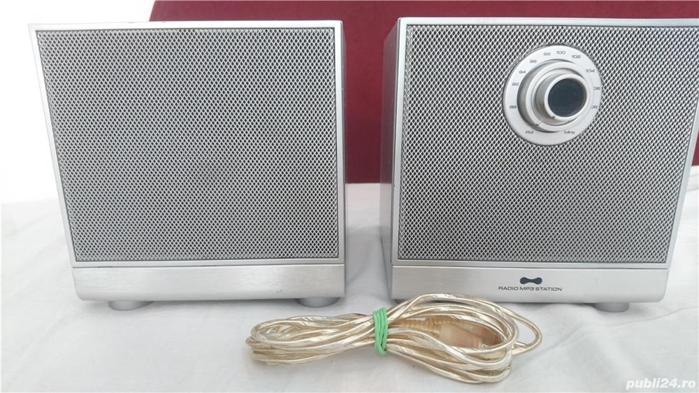 Radio cu boxe portabile si intrare auxiliara,doar150 lei