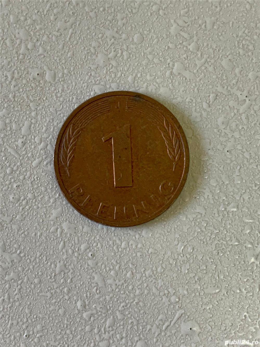 Moneda 1 PFENNIG - 1980 J - Germania - KM 105 (270)
