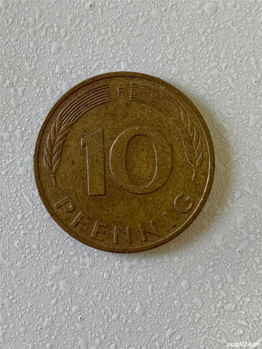 Moneda 10 PFENNIG - 1985 F - Germania - KM 108 (283)