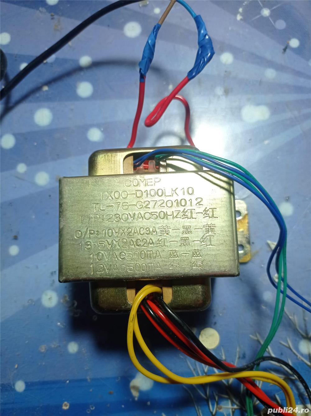 transformator 220V la 10V,13V,12V,30V