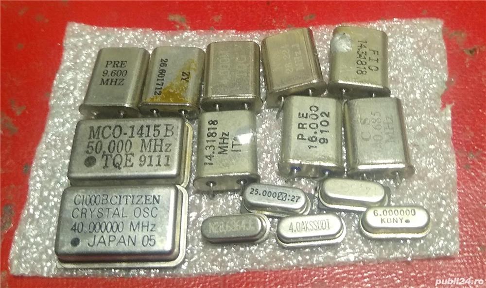Lot de 15 cristale originale - diferite frecvente - din Japonia