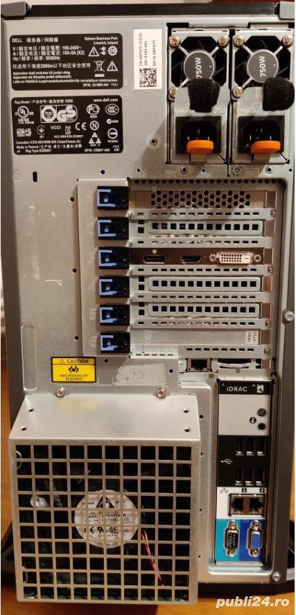 Server Dell Power Edge T320 E5-2470v2 cu 16 bay 2.5"