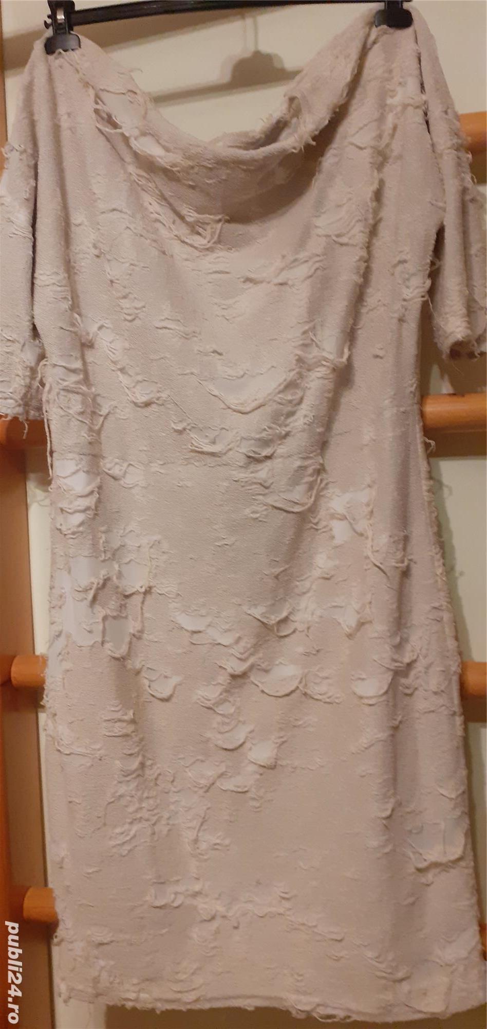 Vand rochie handmade si sacou fantezi m. L 
