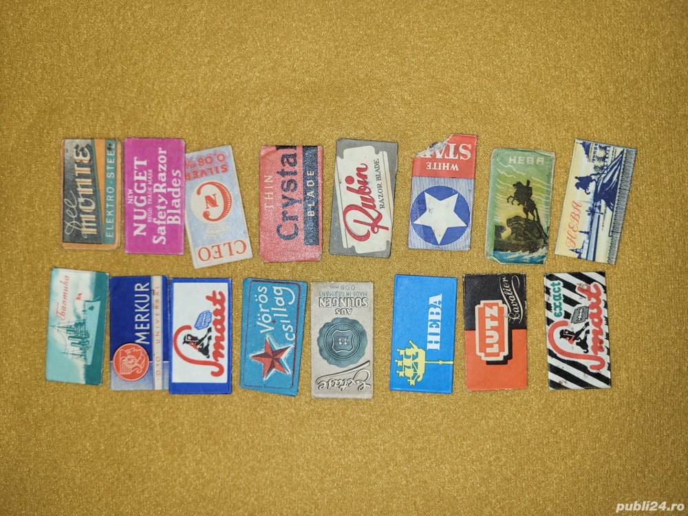 Lame de ras pentru colecționari 