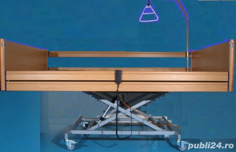 Pat electric pentru ingrijire pacienti cu trei sectiuni  Belluno 4