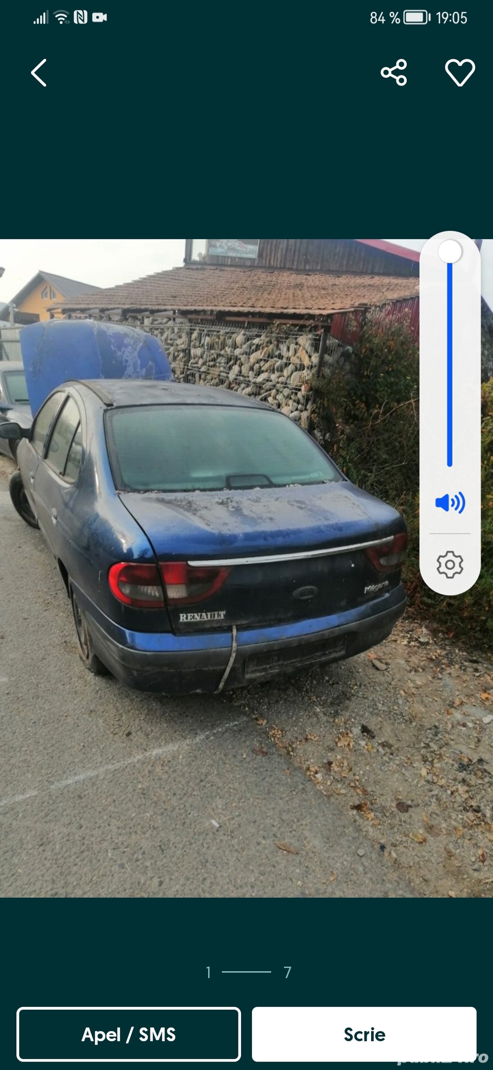 Dezmembrez Renault megane 1