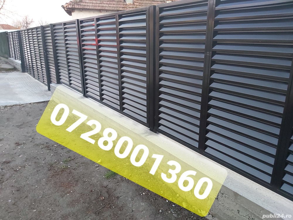 porti jaluzele, garduri, balustrade inox, gratare, mobilier inox