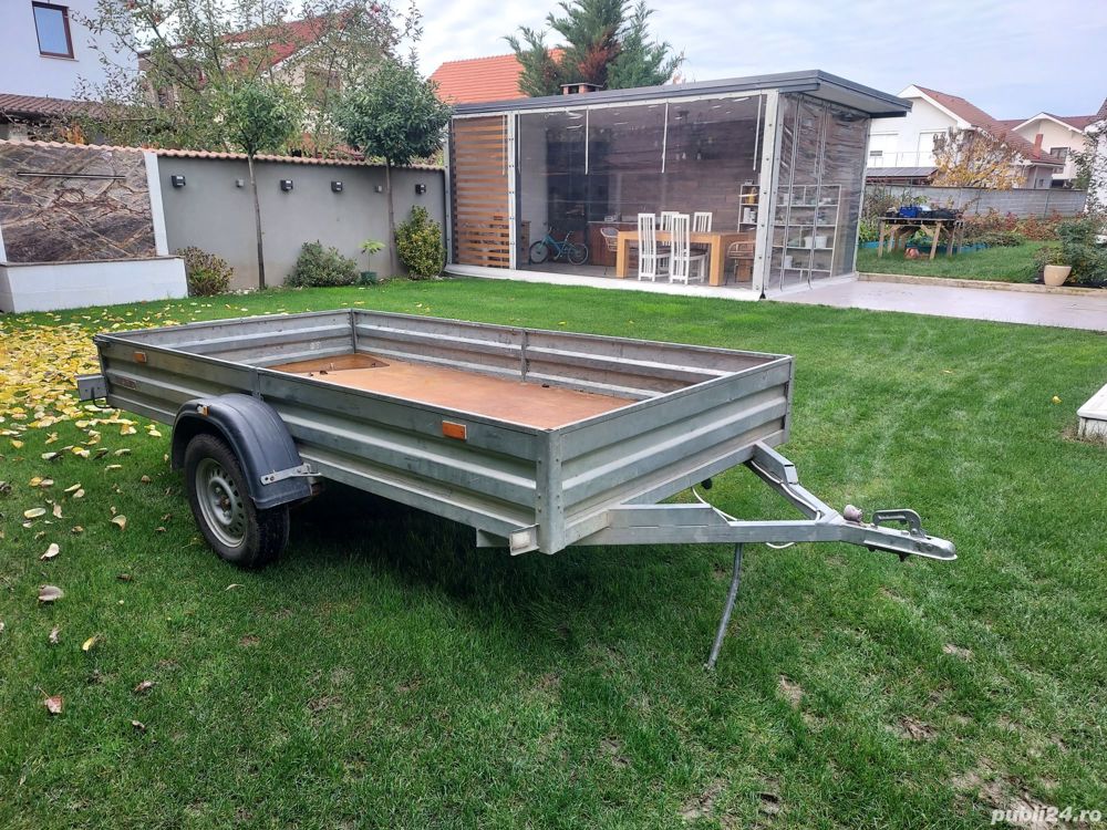  Inchiriez remorca mare 300 x 150 cm, 750kg, permis cat. B