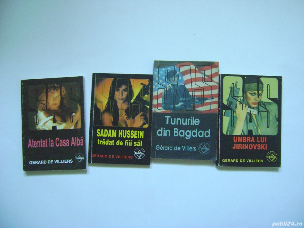 Cărti S.A.S. - Gerard de Villiers