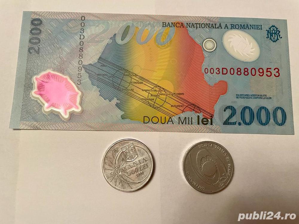 Vand bancnota Eclipsa soare 1999