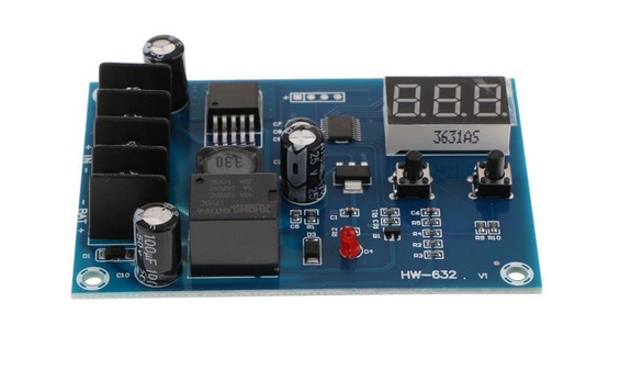 Modul încărcare baterii auto-moto 12-24Vcc  4-120Ah