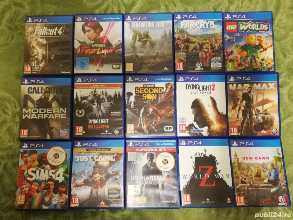 Jocuri PS4 -> Dying Light 2 (Stay human) , si multe altele
