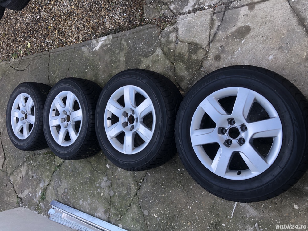 Jante audi+cauciucuri iarna 235/60r17
