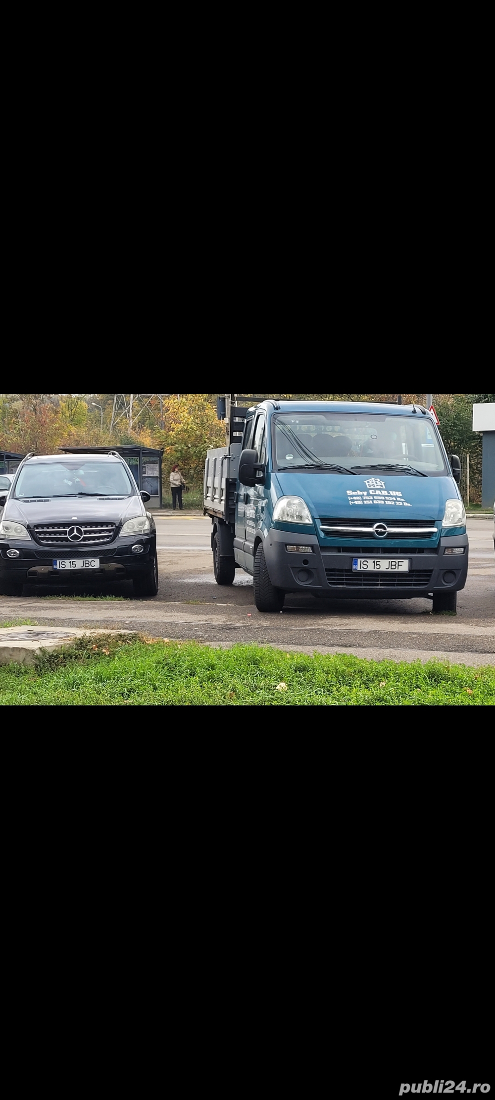 Transport persoane intern materiale basculabila 