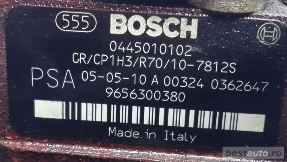 Pompa de inalta presiune Ford, Peugeot, Citroen 1.6 TDCI, 2004/2008