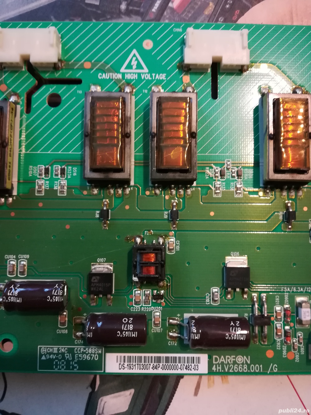 Invertor pentru TV LCD Samsung, model Darfon 4H.V2668.001 /G