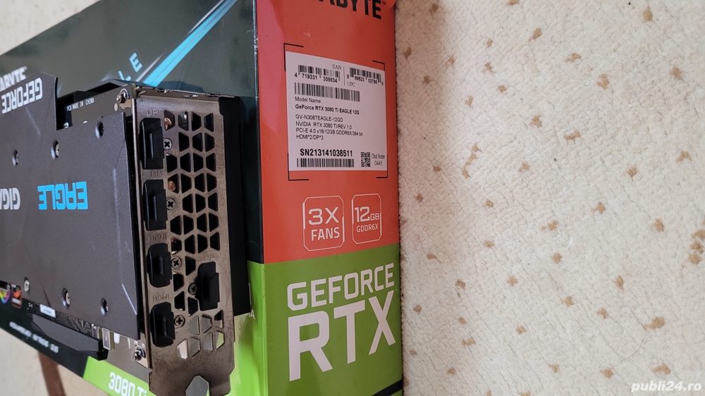 De vânzare placă video 3080TI 