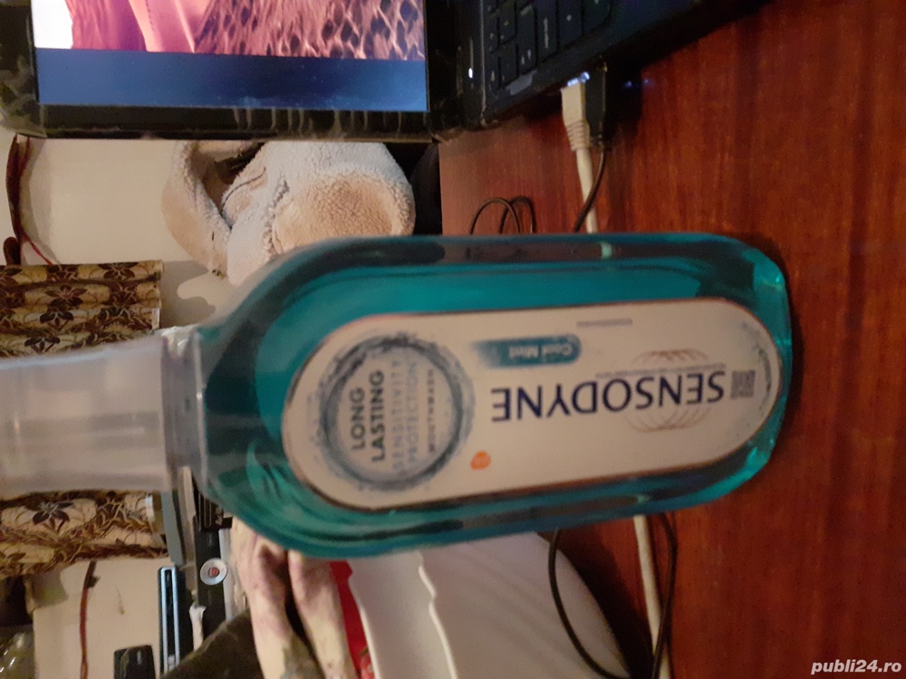 Apa de gura  sensodyne cool mint