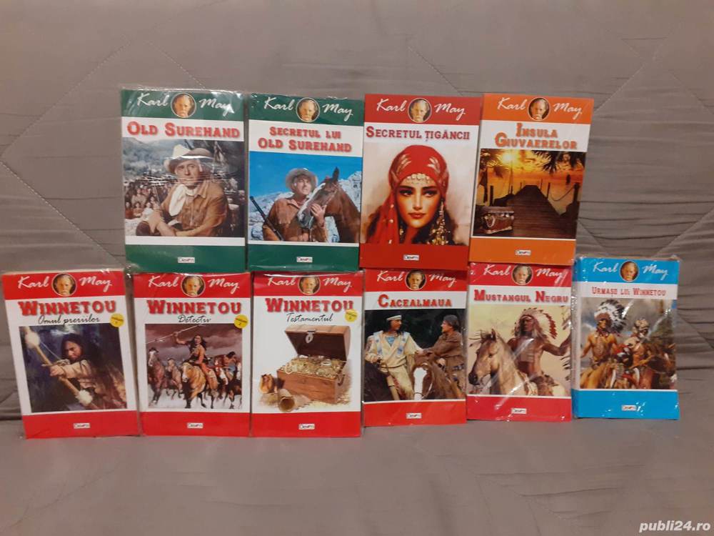 Winnetou/Old Surehand ciclul-Karl May (10 vol)