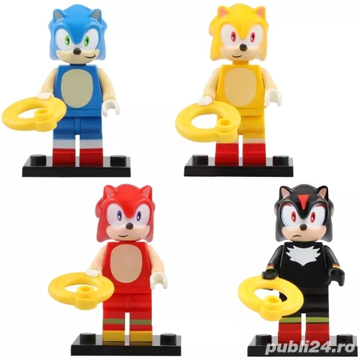 Set 4 Minifigurine tip Lego Sonic The Hedgehog