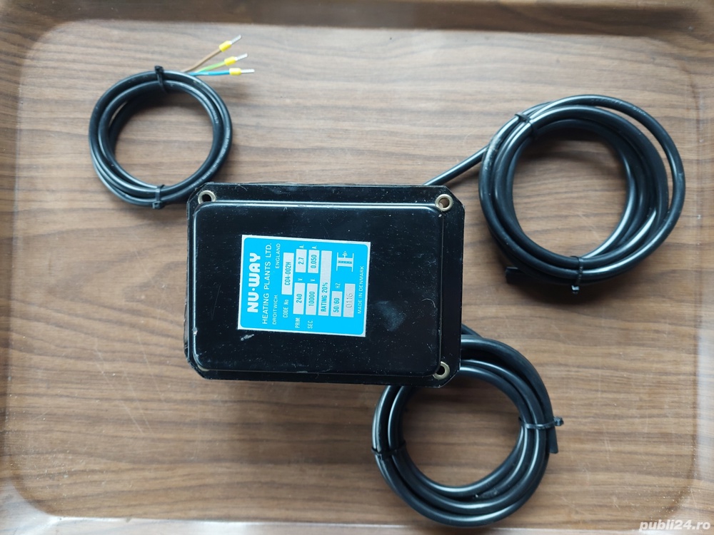 Nu Way C04-002H, Ignition Transformer 10.000V 240Vac