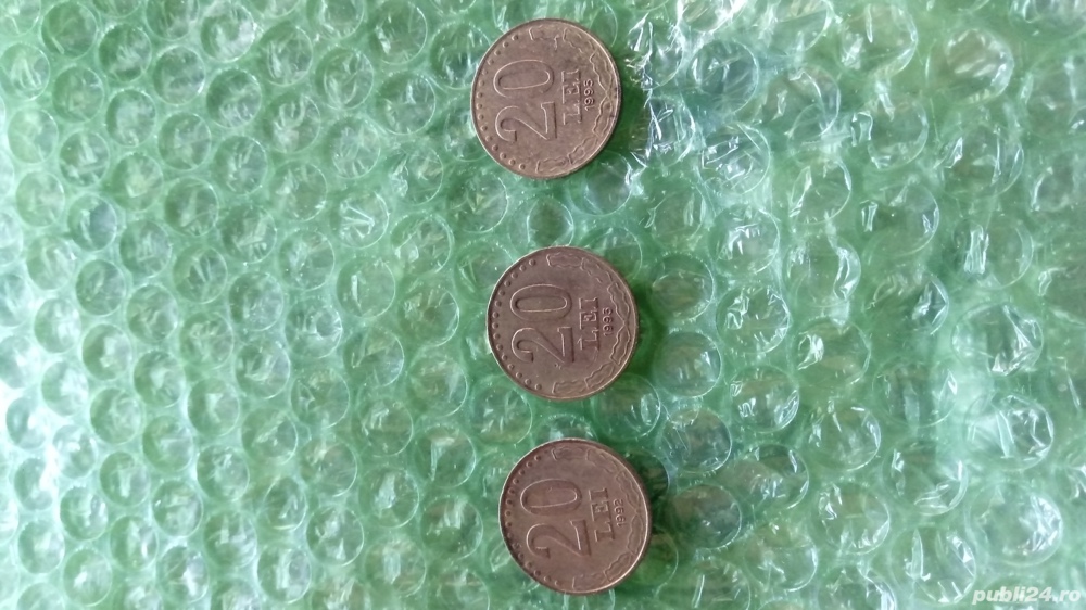 Monede 20 Lei Stefan cel Mare 1992,1993,1995
