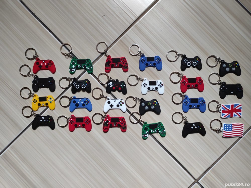 Brelocuri controllere gaming 20RON pentru 2 buc produse noi 