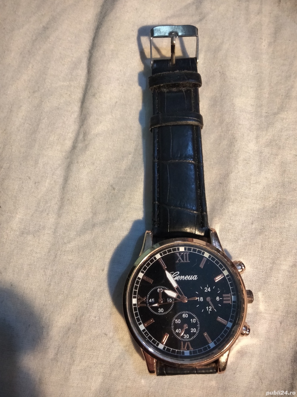 ceas pe quartz Geneva cu baterie