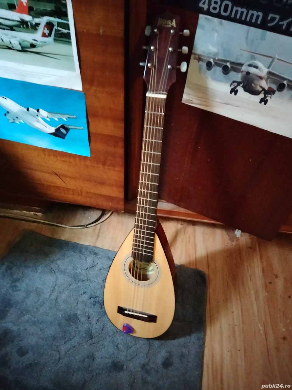 chitară de voiaj 3 4 în stare bună de funcționare