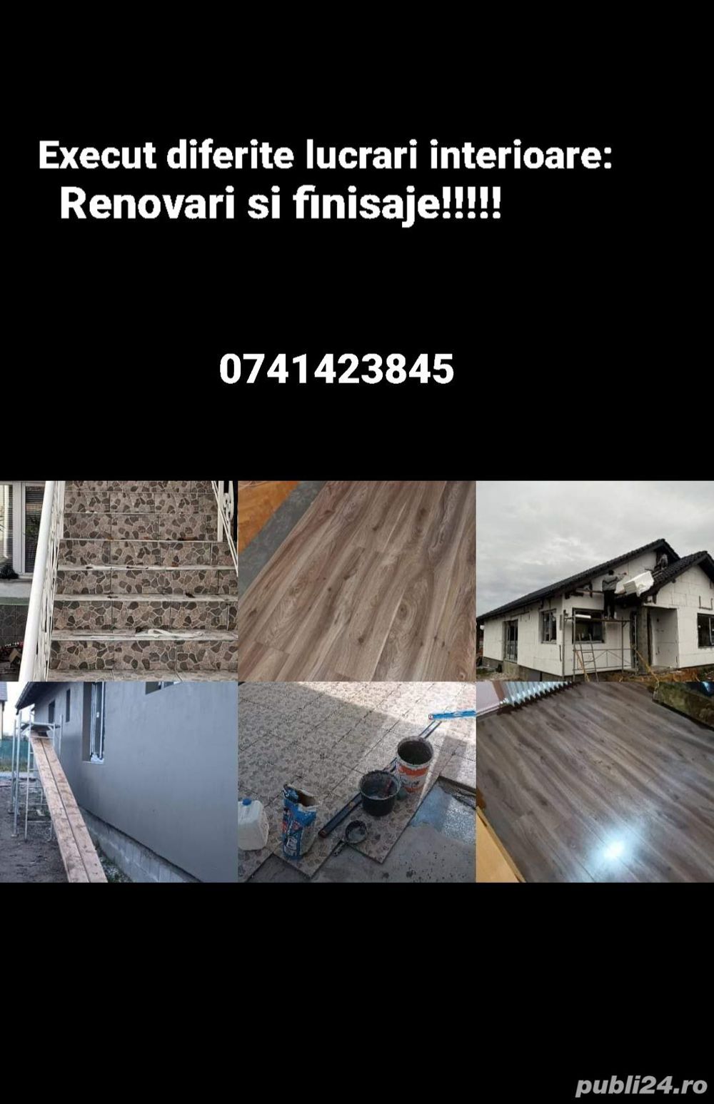 Execut lucrari de amenajari interioare