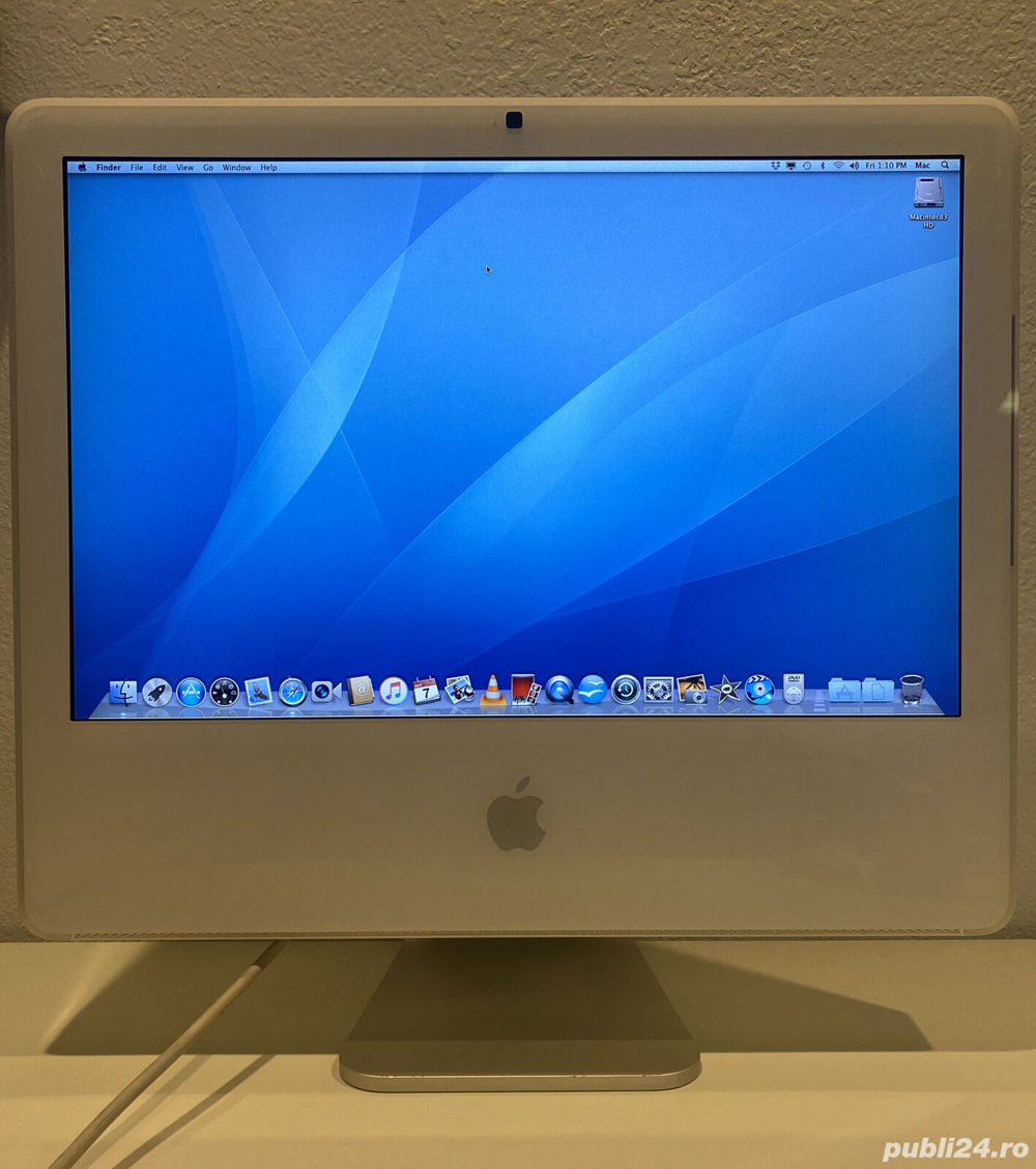 Desktop 51cm=20" iMac Late 2009, 3,06 GHZ Intel Core Duo.