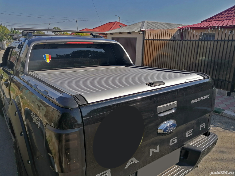 Rulou aluminiu + rollbar, piese OEM pentru Ford Ranger Wildtrack 2012-2022
