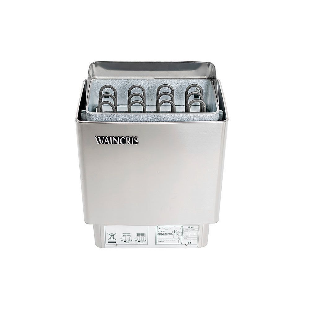Incalzitoare premium din inox pentru saune private sau saune publice (uz moderat) Waincris Lampo cu Incalzitoare premium din inox pentru saune private sau saune publice (uz moderat) Waincris Lampo cu