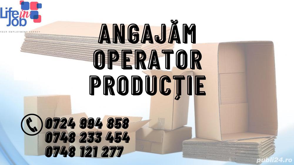 Operator producție